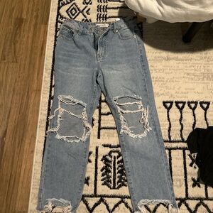 Great Smoky Los Angeles ripped blue jeans